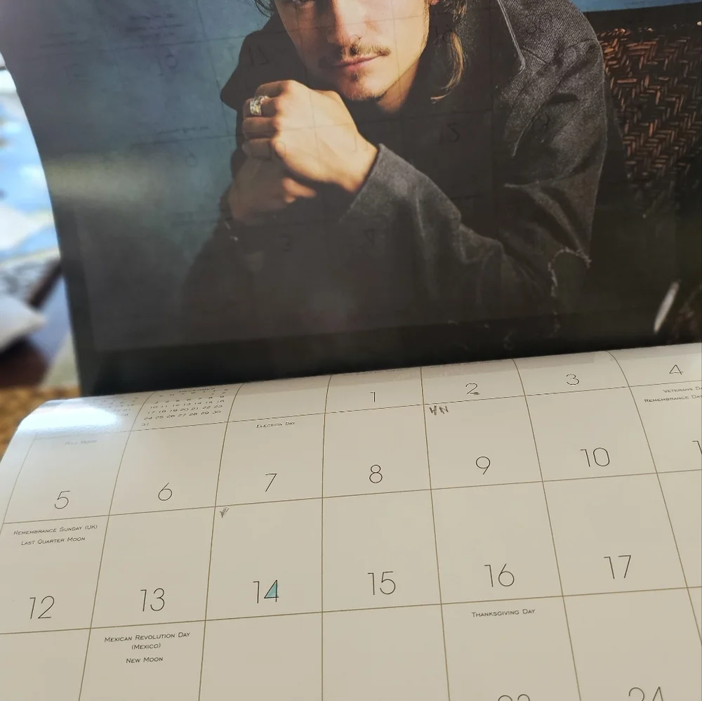 2006 Orlando Bloom 16 Month Calendar